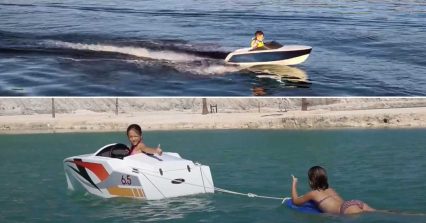 The “KT Boat” aka “Power Wheels of the Water” Might be the Next Big Children’s Toy!