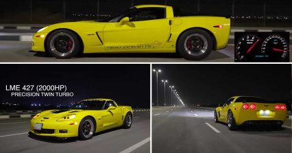 Sometimes, Going Wide Open in a 2000HP Corvette is All We Need in Life