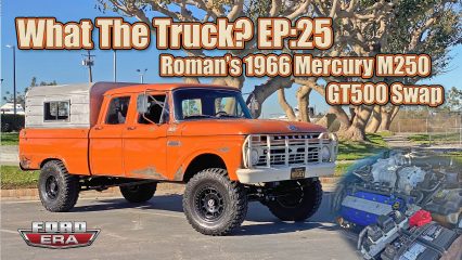 GT500 Swapped Mercury Crew Cab Might be the Sneakiest Swap Yet