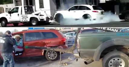 Tow Truck Drivers vs Debtor Compilations Shows People Destroying Their Own Rides to Avoid Repo