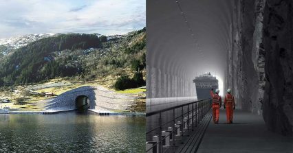Norway’s $300 Million Cruise Ship Tunnel Will be the First of its Kind