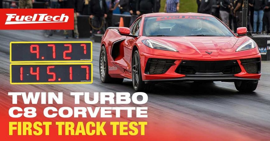 FuelTech Throws Down With 9-Second Twin Turbo C8 (Sounds INSANE!)