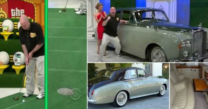 Retro Price is Right Shows Pressure Filled Golf Putt to Try and Win a Bentley