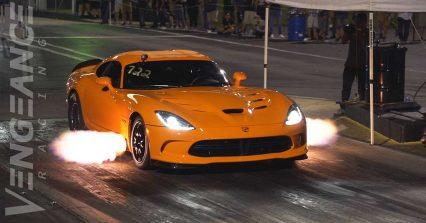 Ride Along as the ABSURD Vengeance Racing Viper Takes a Shot at 6s in the Quarter!