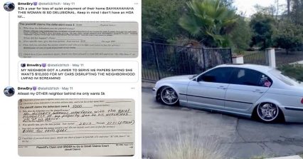 BMW Owner Forced to Pay $5,000 to Neighbors For Being a Nusiance