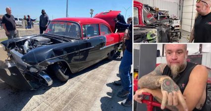 Murder Nova’s ’55 Takes a Lick in Racing Event, He Spills the Beans on Situation in Live Stream