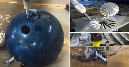 Using a 60,000 PSI Waterjet to Try and Cut Through the HARDEST Materials