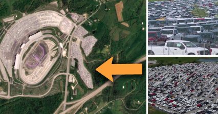 Ford Truck Inventory Piling up Can Now be Seen From Space