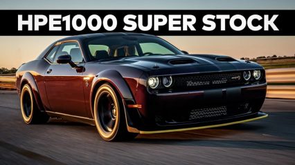 Hennessey Takes an 807 HP Challenger Super Stock to the Next Level (1000 HP!)