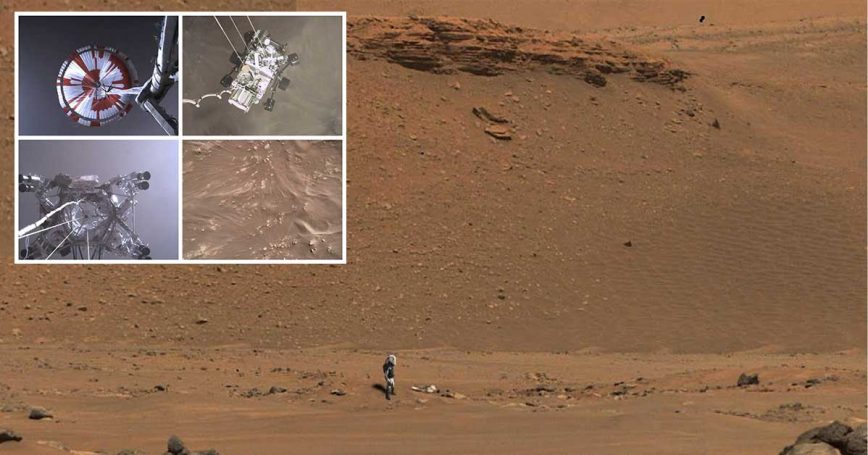 Mars Rover Discovers Spacecraft Wreckage