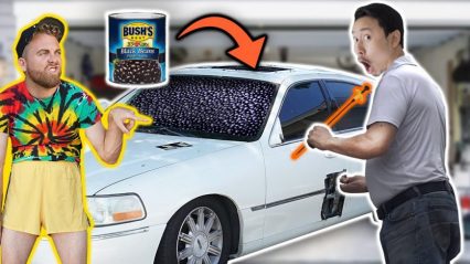 Prankster Fills an Entire Car With Beans Then Calls Locksmith to Open It
