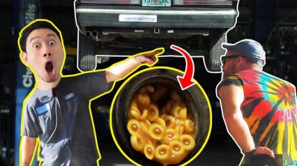 Prankster Fills Entire Gas Tank With Spaghettios and Takes it to Mechanic