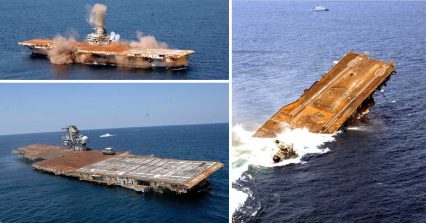 Sinking of USS Oriskany Creates the Biggest Artificial Reef Ever Constructed