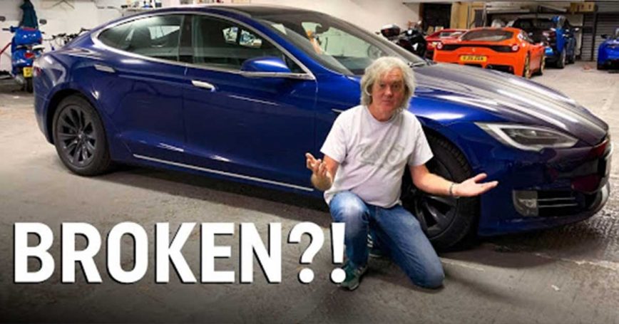 James May Was Loving His Tesla Model S Until He Ran Into a Big Problem