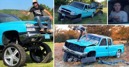 YouTuber Rips Apart a Squatted Truck For the Fun of it Because he Can