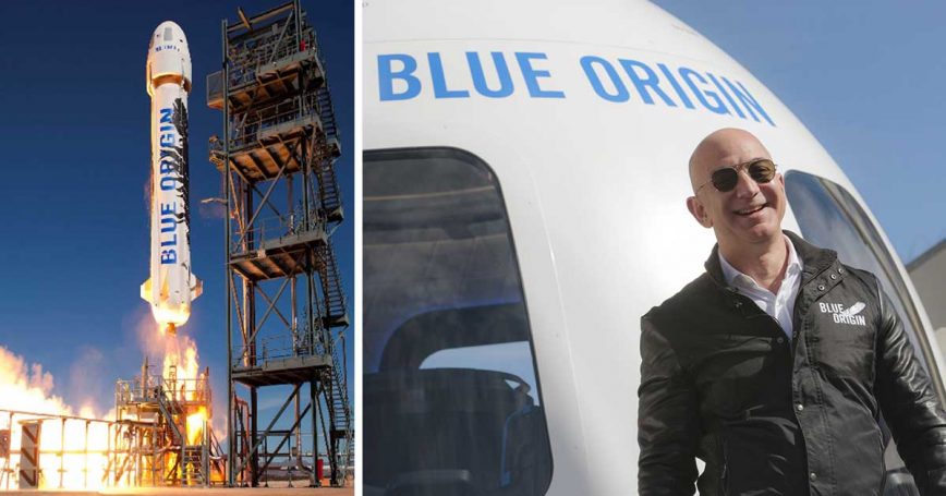 Amazon Owner, Jeff Bezos Confirms he Will be on First Manned Space Flight From "Blue Origin" Next Month
