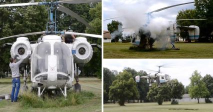 Vintage Soviet Helicopter Brought Back to Life and Flies Again!