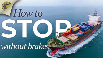 Here’s How Cargo Ship Captains Go Drifting (Tokyo Style) to Stop Without Brakes