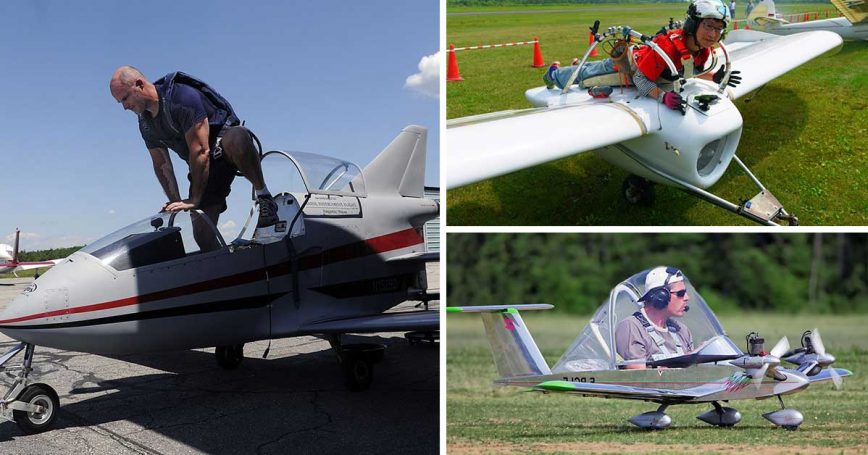 The World's Smallest Mini Aircraft - Tiniest Man Carrying Planes in the World