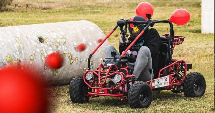 Combining Go Karts and Paintball Looks Like the Ultimate Good Time