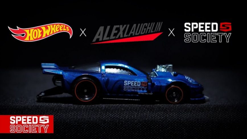 Speed Society x Alex Laughlin Hot Wheels Release Brings Drag Racing to the Kids!