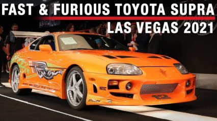 The Original “The Fast and the Furious” Supra Sold at Barrett-Jackson!