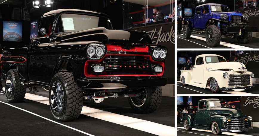 The 10 Best Selling Trucks From Barrett-Jackson Bring SERIOUS Money (Kevin Hart Bought One!)