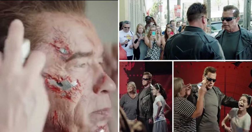 Arnold Schwarzenegger Dresses up as the Terminator, Trolls All of Hollywood