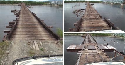 Video Showcases the SKETCHIEST Bridge Crossing of ALL TIME