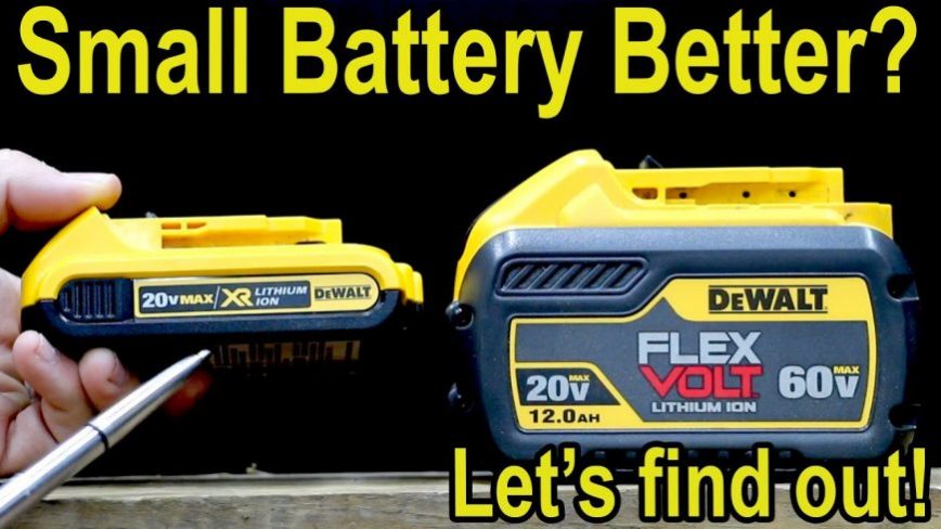Smaller Tool Batteries Better Than Big Ones? Let's Find Out