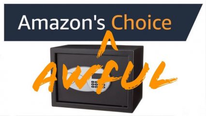 AmazonBasics Security Safe Picked in 3 Seconds (Major Security Issues)
