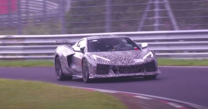 2023 Corvette Z06 Spied Testing at the Nürburgring and the New Flat Plane Crank Sounds BRUTAL!