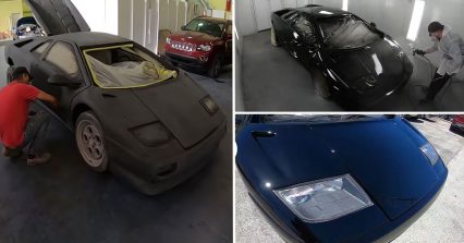 Fake Lamborghini Gets an Incredible Paint Job