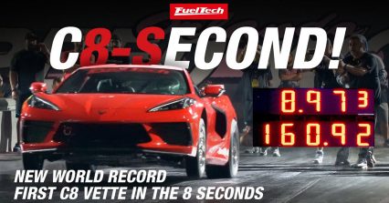 Twin Turbo C8 Corvette Becomes First in the 8s!