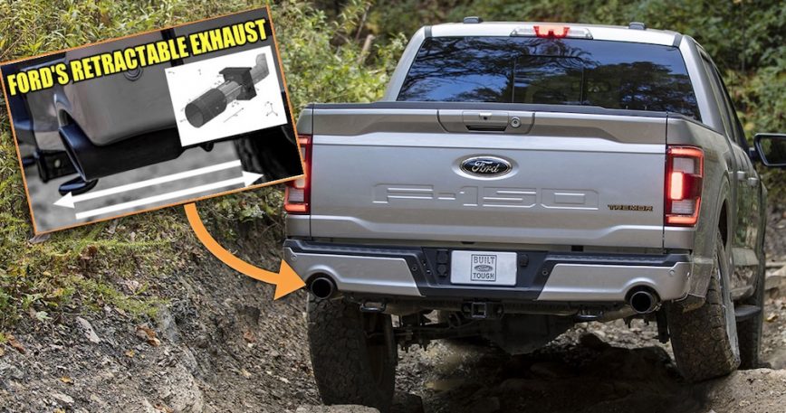 Ford Might Introduce Retractable Exhaust Tips to Help in Off-Roading