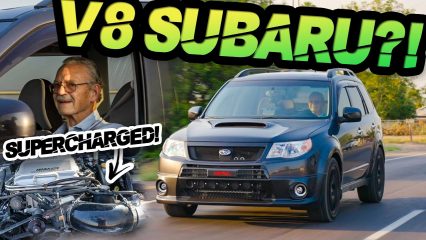 Grandpa’s Subaru is a SUPERCHARGED V8 Sleeper!