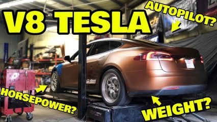 LS Powered Tesla Throws Down on the Dyno