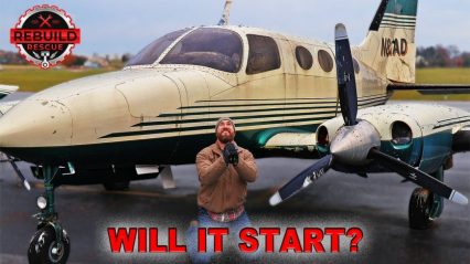YouTuber Promised Free Abandoned Airplane if he Can Get it to Run