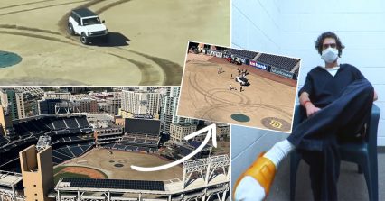 Driver Goes Joyriding on San Diego Padres’ Home Field in New Bronco
