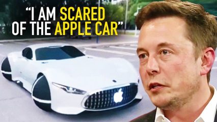 Elon Musk Reacts to Apple iCar, Talks About Threat to Tesla
