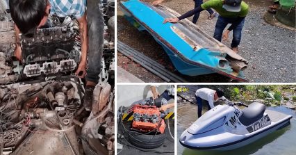 Turning Scrap Into Gold – $250 Worth of Junk Transformed Into Jet Ski