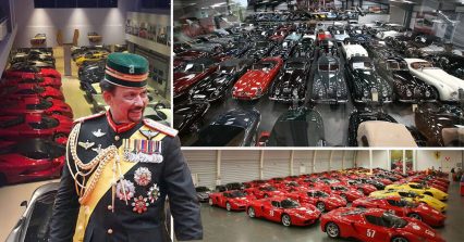The Sultan of Brunei Has So Many Cars he Lost Track of Them ($5 Billion Collection)