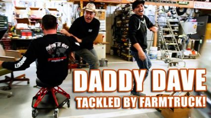 Daddy Dave Visits Farmtruck and AZN in the Shop to Test Some New Toys