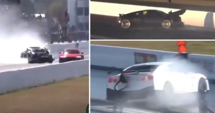 Millions of Dollars Gone in a Flash – Exotics Wreck HARD at TX2k22