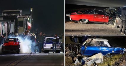 Street Outlaws JJ Da Boss and Tricia Walk From This Violent Crash