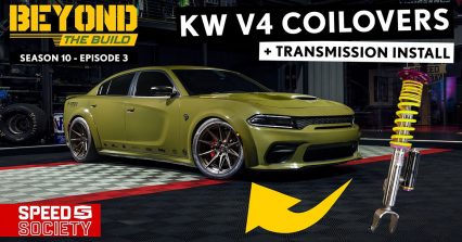 Sgt. Smash Hellcat Gets KW Coilovers, Transmission Install, and Love From 360 Wraps