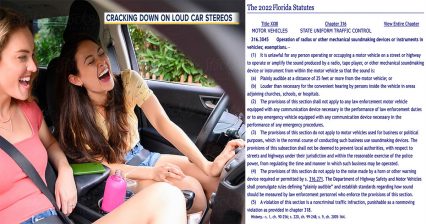Loud Car Stereos to Become Illegal in One Florida County
