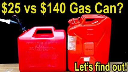 Does a $140 Gas Can Out Perform a $25 Unit?