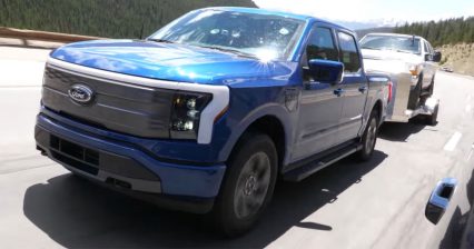 Electric Ford F-150 Lightning Takes on World’s Toughest Towing Test