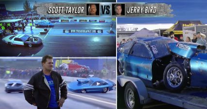Jerry Bird Demolishes Car on Dusty No Prep Surface in Tuscon